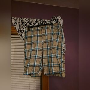 Mens Plaid Shorts